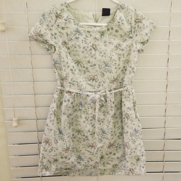 ⛔️SOLD⛔️Gap pastel green floral dress - Picture 1 of 2